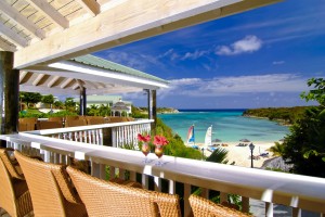 Caribbean, Antigua, Verandah Resort, BEACH BAR-GRILL overlooking Lovers Beach