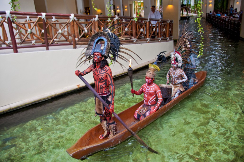 Occidental Hotels Occidental Grand Xcaret Lobby Show 