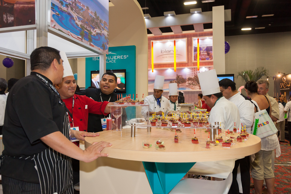 Cancun-Riviera Maya Food & Wine Festival's Gourmet Tasting Village Moon Palace
