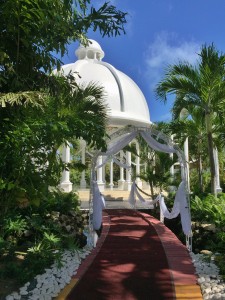 Melia Caribe Tropical wedding gazebo