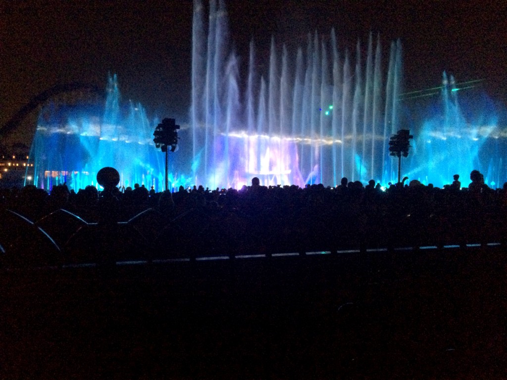 World of Color Fountains