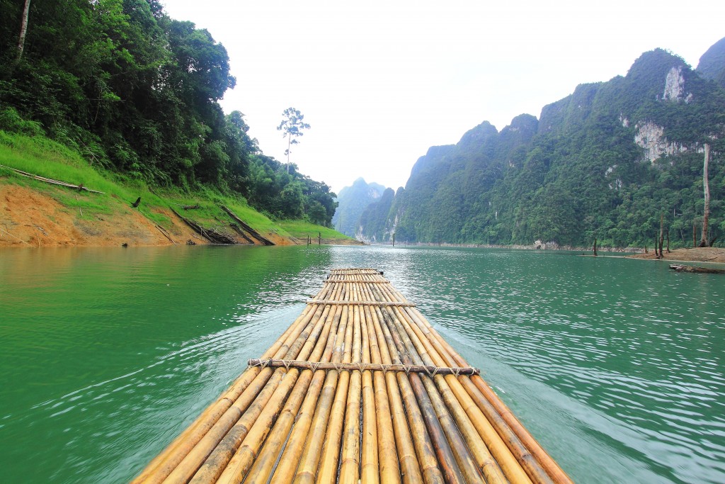 Bamboo Rafting in Khao Sok National Park