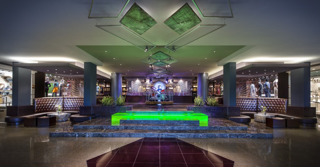 Lobby of Hard Rock Hotel Cancun